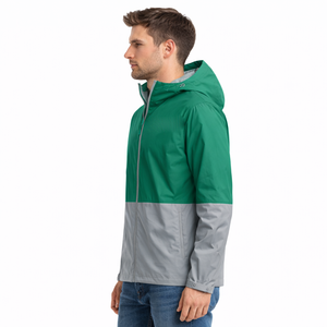 Chaqueta con Capucha Personalizada para Hombre, Impermeable, Ligera, Cortavientos, Ropa de Calle para Exteriores, Proveedor OEM al por Mayor, EE. UU. - Product Image 6
