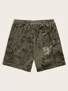 <b>Men</b>’s Cotton <b>Shorts</b> Elastic Waist Plain Solid Color Casual Summer <b>Lounge</b> <b>Shorts</b> Custom Logo OEM Supplier <b>Men's</b> <b>Shorts</b> - Product Image 6