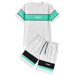Conjunto Deportivo de Verano para Hombre, de Alta Calidad, Ligero, Camiseta y Pantalones Cortos, Venta al Por Mayor OEM - Product Image 5