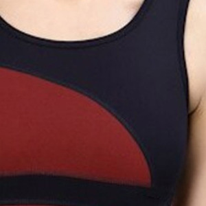 Sujetador Deportivo para Mujer, Ligero, Sin Costuras, con Soporte Alto, Logotipo Frontal, para Yoga y Entrenamiento, con Relleno, Tirantes Ajustables, Transpirable - Product Image 5