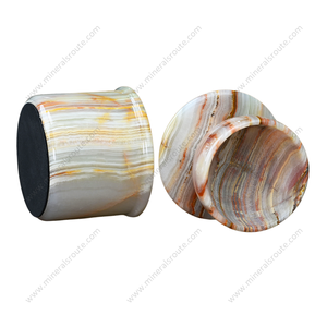 Venta al por mayor de manteleras de ónix verde claro hechas a medida, manteleras de piedra natural verde claro de gran venta - Product Image 4