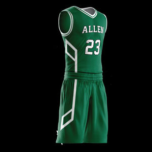 Uniformes de Baloncesto Personalizados al por Mayor, 100% Poliéster, Secado Rápido, Transpirables, de Alta Calidad, sin Mangas, Colores Personalizados - Product Image 6