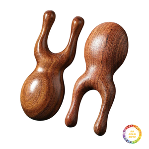Herramienta de Masaje de Madera con Construcción Sólida y Acabado Liso, Diseño Práctico, MOQ Bajo Disponible - Product Image 3