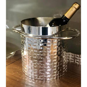 Thép không gỉ Champagne Máy làm lạnh Bộ đồ ăn hiển thị lớn mát rượu vang và kim loại Xô đá với giá thị trường cạnh tranh - Product Image 3