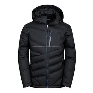 Manteau d'hiver à capuche pour homme, veste en duvet de canard blanc chaud, imperméable, coupe-vent, sweat à capuche décontracté, veste grande taille - Product Image 5