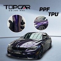 Film vinyle TPU métallisé violet nuit, film vinyle changeant de couleur, film vinyle pour voiture anime, film vinyle pour carrosserie complète, film vinyle pour voiture complète