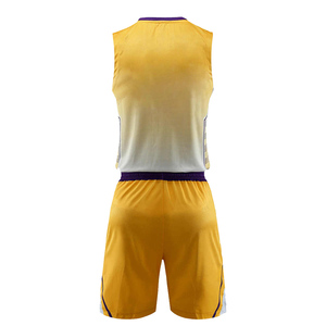 Uniformes de Baloncesto Profesionales, Diseño Personalizado, Conjunto de Camiseta y Pantalones Cortos para Hombre, Entrenamiento Juvenil, Uniformes de Baloncesto al por Mayor OEM - Product Image 2