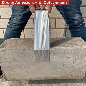 Nastro impermeabile butilico 19.68 \ "X 32.8 \" nastro di riparazione in metallo a tenuta stagna per esterni per barca RV tenuta EDPM tetto perdita riparazione - Product Image 6