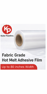 Film adhésif thermofusible écologique de qualité industrielle Eva, largeur personnalisable et surface lisse pour la lamination des tissus - Product Image 4