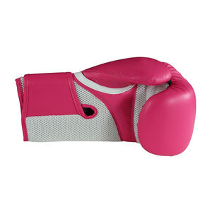 Gants d'entraînement de boxe personnalisés en similicuir rose de haute qualité, imperméables, respirants, avec maille anti-humidité et poignet réglable - Product Image 2