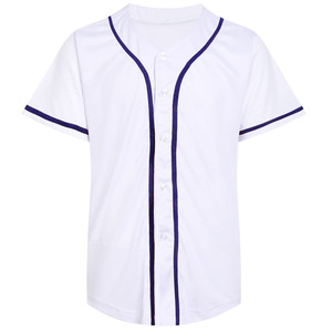 Uniforme deportivo transpirable de secado rápido, ropa atlética ligera, camiseta de béisbol con impresión de nombre y número. - Product Image 1