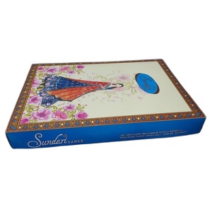 Vestido de mujer plegable personalizado Embalaje Envío Caja de color Disponible en cantidad a granel para la venta del fabricante de la India - Product Image 1