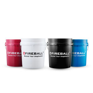 Cubo de Lavado Fireball de 18L, Cubo de Limpieza de Alta Resistencia con Diseño Vertical que Ahorra Espacio y Alta Resistencia al Desgaste - Product Image 1