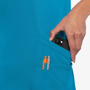 High Quality Women's Medical Nursing <b>Scrubs</b> Jersey Hospital Clinic Workwear Female <b>Scrubs</b> <b>Tops</b> - Product Image 4