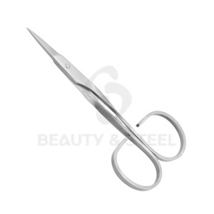Durable Stainless Steel Cuticle Trimmer with Clinical <b>Sandblasted</b> Finish and High-Precision Alignment for Nail Detail - Product Image 6