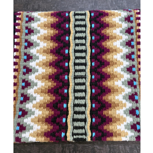 Tapis de selle pour cheval western, tissé à la main, motif aztèque, épais et confortable pour l'équitation - Product Image 3