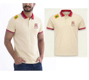 Polo brodé en coton pour homme, personnalisé avec logo imprimé ou brodé, de haute qualité, uni, décontracté, pour le golf, vente en gros - Product Image 4