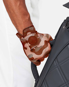 Gant de golf pour homme en peau de mouton, antidérapant, blanc, haute qualité, avec logo personnalisé, confortable et à adhérence améliorée - Product Image 6