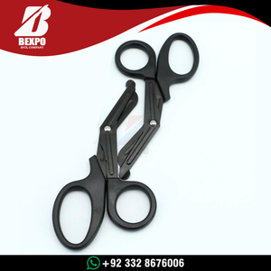 Tijeras Profesionales para Trauma, Tijeras para Vendajes de Acero Inoxidable de Grado Médico, Tijeras de Emergencia para Botiquines de Primeros Auxilios - Product Image 4