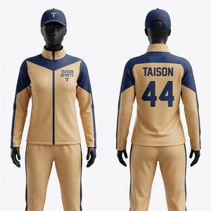 Traje de Entrenamiento de Lacrosse Unisex TAISON SPORTS, Calidad Premium, 300 GSM, Poliéster Interlock, Panel Azul Verde, Logotipo Personalizado, Ropa Deportiva - Product Image 1