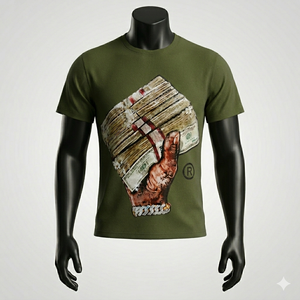 <b>Tshirts</b> for men oversized high quality summer heavyweight custom logo - Product Image 3