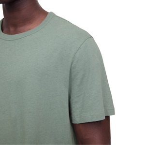 <b>Organic</b> 100% <b>Cotton</b> T-Shirt for Men Eco-Friendly & Soft Knitted <b>Fabric</b> Plain Design - Product Image 4