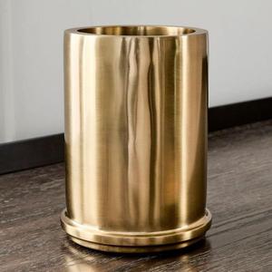 Seau à glace doré de style français en acier inoxydable, refroidisseur à vin, designs personnalisables, qualité alimentaire, seau à glace de luxe pour mariages et fêtes - Product Image 6