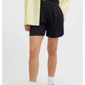 Shorts de sport décontractés en molleton respirant pour femmes, personnalisables en gros, style vintage délavé à l'acide, pour le cyclisme, OEM - Product Image 3