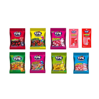 Bonbons gélifiés halal 2G personnalisés en gros sous marque privée, confiture de fruits, bonbons mous en forme d'œil, bonbons de gélatine, usine de confiseries Fini