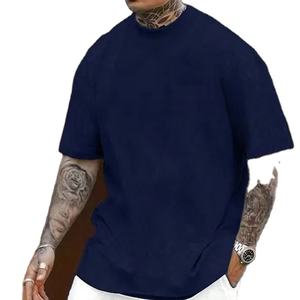 Camiseta de Hombre de Manga Corta, Informal, de Punto, Teñida con Hilo, de Secado Rápido, Transpirable, 180 Gramos, 100% Algodón - Product Image 2