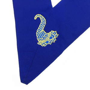 Masonic Officer Collars Embroidered 3D Sew-On Customized Design for Scottish Rite Degrees-High Quality Masonic Officer Collars - Product Image 4