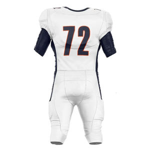 Uniformes de football américain de haute qualité avec design à transfert thermique, 100% polyester, respirants et à séchage rapide - Product Image 6