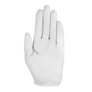Guante de Golf Premium de Cuero Genuino Blanco para Mano Derecha, Transpirable, Antideslizante, con Cierre de Tirón, Unisex, para Deportes de Alto Rendimiento - Product Image 3