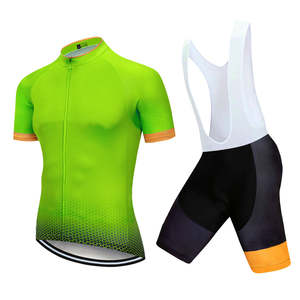 Conjunto de Jersey de Ciclismo de Alta Calidad, Anti-UV, Ecológico, de Secado Rápido, Ligero, 100% Poliéster, Personalizado para Equipos Profesionales, Camiseta de Ciclismo de Manga Larga - Product Image 2