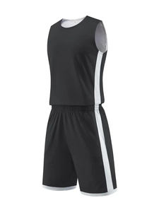 Nouvelle conception, uniforme de basket-ball imprimé unisexe en polyester respirant et à séchage rapide, réversible pour les sports d'été - Product Image 5