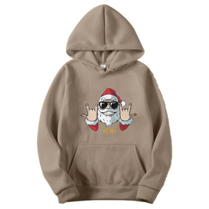 Sweat-shirt à capuche imprimé graphique 100 % coton pour homme, streetwear personnalisé, pull molletonné épais, décontracté, style urbain - Product Image 6