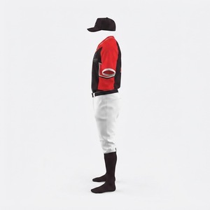 Camiseta de Béisbol para Hombre, Camisas con Botones, Manga Corta, Uniformes de Béisbol, Uniformes Deportivos, Camiseta de Béisbol Personalizada - Product Image 3