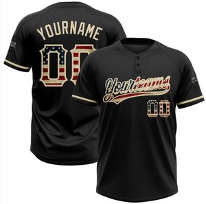 Uniforme de Béisbol Personalizado, Talla Grande, Tela Transpirable de Secado Rápido, Sublimación Personalizada, Cuello en V, Unisex, 2 Botones - Product Image 2