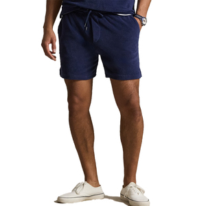 Hot Seller Custom Men's French Terry Midweight Drawstring Shorts Luxury Lounge Retro Sportswear Summer Fashion Bottoms <b>Elastic</b> - Product Image 2