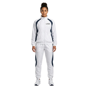 High Quality ODM OEM Customized Fashion <b>Nylon</b> <b>Tracksuit</b> For <b>Men</b> Custom Logo Windbreaker Jacket Training Wear Sportswear Set - Product Image 1