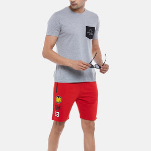 Summer Wholesale Customizable Men's Casual Cross-Border Striped <b>Boxer</b> Pants Large Size Breathable Elastic Knitted <b>Loose</b> <b>Shorts</b> - Product Image 4