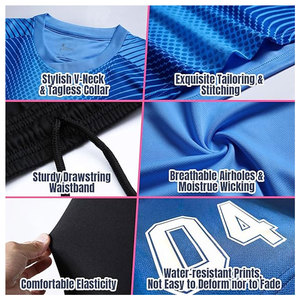 Personalized Youth Adult Goalkeeper Jersey Custom Padded Goalie Uniform Soccer Keeper <b>Shirt</b> Team Logo Name Number Sublimation - Product Image 5