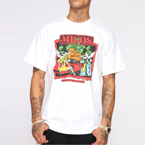 Camiseta Oversize con Cuello Redondo y Serigrafía Personalizada, Precios Razonables, Camiseta Oversize para Hombre, Camiseta con Diseño Estampado Estilo Urbano - Product Image 1