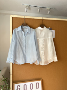Camisa SUBICI S108 para Mujer, Color Sólido, Mezcla de Lino, Corte Holgado Informal, Manga Larga, Venta al Por Mayor - Product Image 5