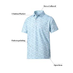 Ropa de moda Polo camisetas 100% algodón y poliésteres hombres alta demanda superventas en todo el mundo humedad Wicking Polo camisas hombres - Product Image 4