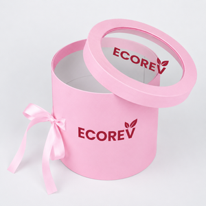 Wholesale Eco-Friendly <b>Biodegradable</b> Custom Paper Tubes Cardboard <b>Packaging</b> Boxes Unique Cylinder Design Ribbon Closure Box - Product Image 4