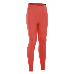 Leggings de sport pour femmes de haute qualité, sensation seconde peau, doux, pour yoga et entraînement, en Spandex/Nylon, extensibles dans les quatre sens - Product Image 4