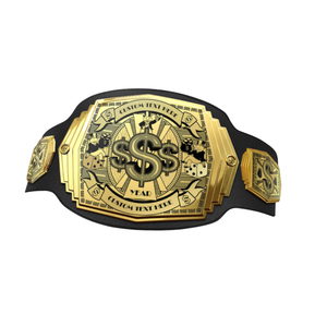 Ceinture de champion de haute qualité, design Dollar Or, avec texte et année personnalisés, ceintures sportives personnalisées - Product Image 6