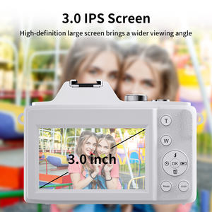 Appareil photo numérique reflex numérique à zoom optique 6x 2,7K, prix d'usine, écran IPS 3,0'', anti-vibration, appareil photo rétro vintage pour la photographie - Product Image 4