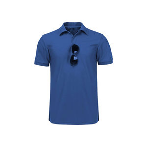 Polo d'été pour homme à séchage rapide, décontracté, élégant, à manches courtes, avec broderie logo cheval, en tissu éponge imprimé, taille petite - Product Image 6